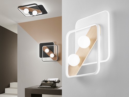 Eckige led deckenleuchte - eckige,